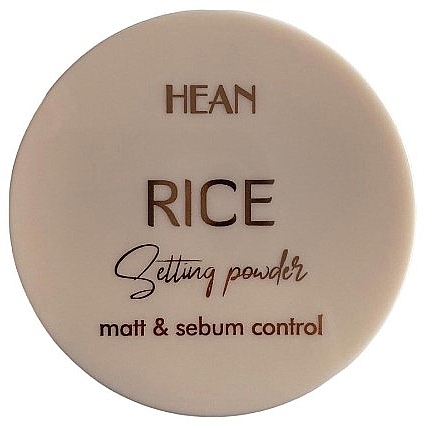 Reispulver zum Fixieren von Make-up - Hean Rice Setting Powder  — Bild N1