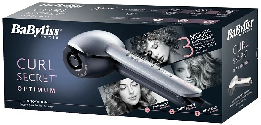 Automatik-Lockencurler mit Einziehfunktion der Haarsträhnen C1600E - BaByliss Secret Curl Optimum — Bild N2