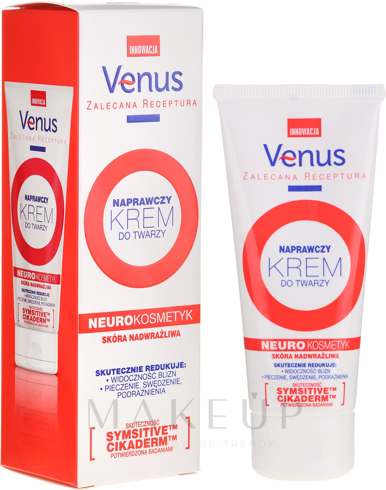 Repair Gesichtscreme für überempfindliche Haut - Venus Face Cream — Bild 50 ml