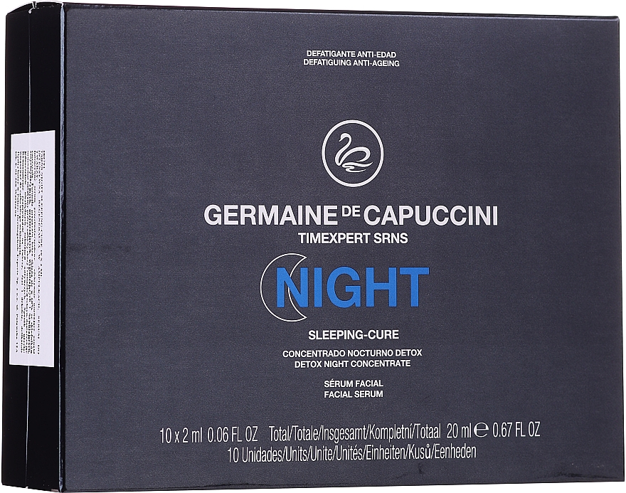 Detox-Konzentrat für die Nacht - Germaine de Capuccini Timexpert SRNS Night Sleeping-Cure