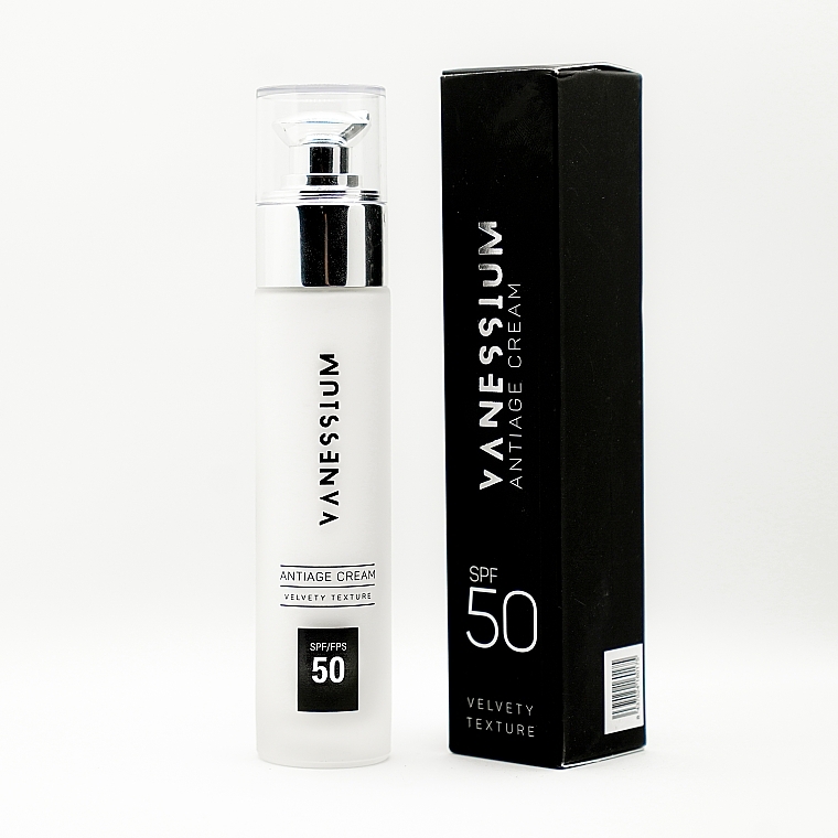 Anti-Aging-Gesichtscreme SPF50 - Vanessium Antiage Cream SPF50 — Bild N2