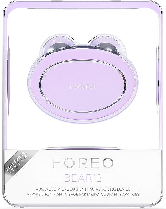 Mikrostromtherapiegerät für den Körper - Foreo Bear 2 Advanced Microcurrent Full-Facial Toning Device Lavender — Bild N2