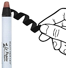 Feuchtigkeitsspendender Lippenstift - Beauty Made Easy Le Papier Moisturizing Lipstick Glossy Nudes — Bild N4