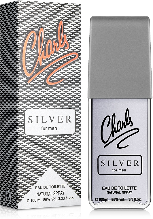 Sterling Parfums Charls Silver For Men - Eau de Toilette — Bild N2