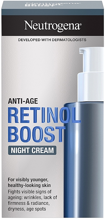 Nachtcreme für das Gesicht - Neutrogena Anti-Age Retinol Boost Night Cream — Bild N1