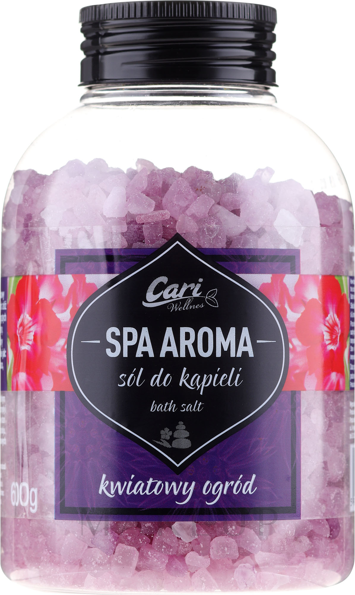 Badesalz Blumengarten - Cari Spa Aroma Salt For Bath — Bild 600 g