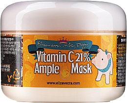 Gesichtsmaske mit Vitamin C - Elizavecca Face Care Milky Piggy Vitamin C 21% Ample Mask — Bild N1