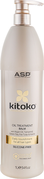Haarbalsam auf Ölbasis - Affinage Kitoko Oil Treatment Balm — Bild N2