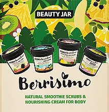 Körperpflegeset - Beauty Jar Berrisimo Nourishing Body Gift Set (Körperpeeling 200g + Körperpeeling 180g + Körperpeeling 190gl + Körpercreme 155ml) — Bild N1