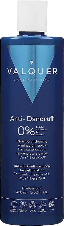 Anti-Schuppen-Shampoo - Valquer Anti-Dandruff Shampoo Fast Elimination — Bild N1