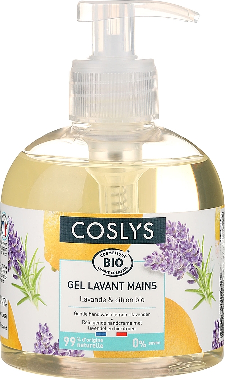 Reinigende Handcreme mit Lavendel und Zitrone - Coslys Hand & Nail Care Hand Wash Cream Lemon & Lavender — Bild N1