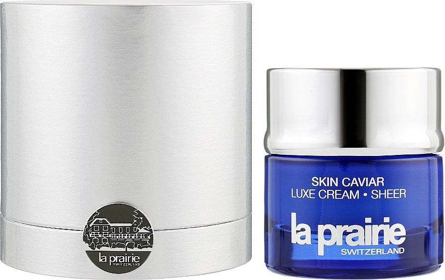 Leichte straffende Liftingcreme für das Gesicht mit Kaviarextrakt - La Prairie Skin Caviar Luxe Cream Sheer — Bild N3