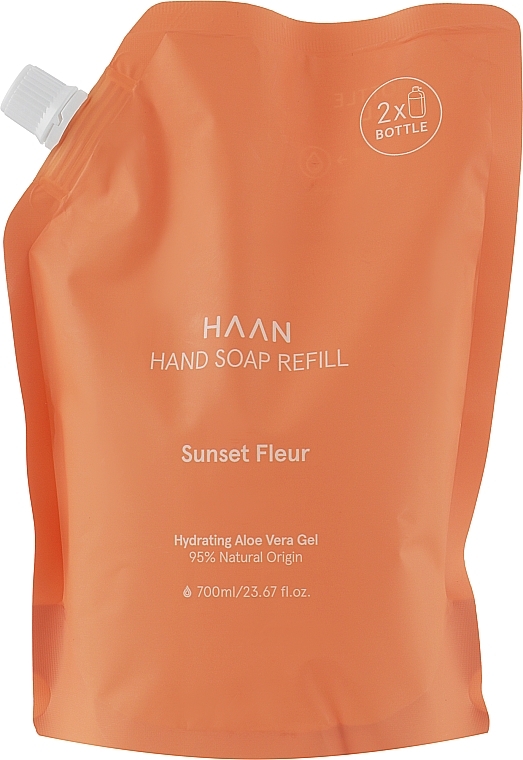 Flüssige Handseife Sunset Fleur - HAAN Hand Soap Sunset Fleur (Refill) — Bild N2