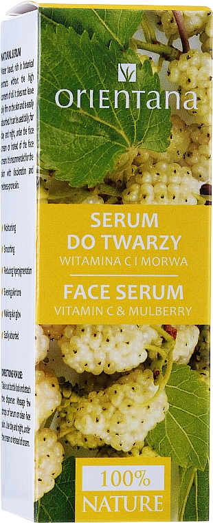 Gesichtsserum mit Vitamin C und Maulbeere - Orientana Bio Serum For Face — Foto N4