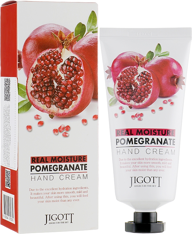 Pflegende Handcreme mit Granatapfelextrakt - Jigott Real Moisture Pomegranate Hand Cream — Bild N1