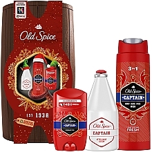 Pflegeset für Männer - Old Spice Captain (deo/50ml + sh/gel/250ml + ash/lot/100ml + bag) — Bild N1