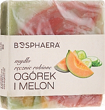 Düfte, Parfümerie und Kosmetik Handgemachte Naturseife mit Gurke und Melone - Bosphaera Cucumber & Melon Soap