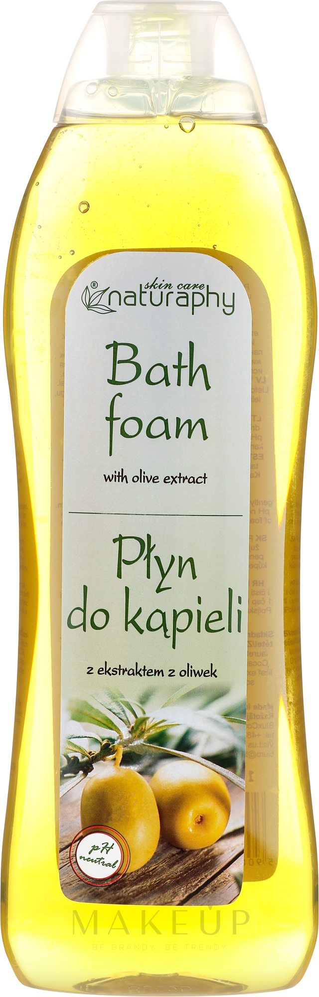 Badeschaum mit Olivenextrakt - Naturaphy Bath Foam — Bild 1000 ml