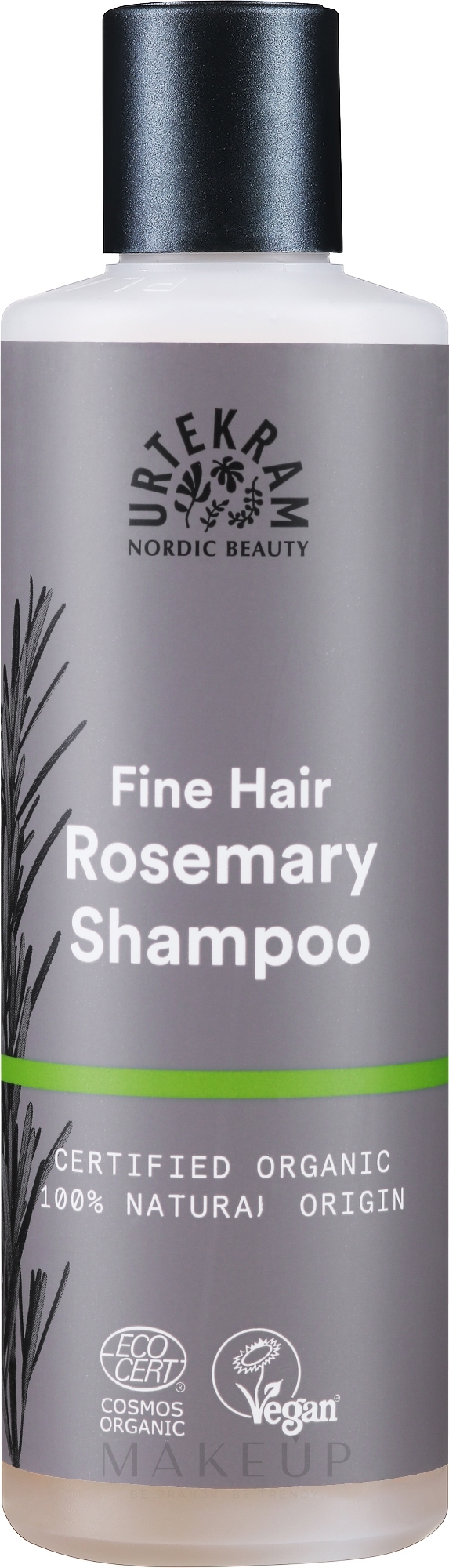 Shampoo für feines Haar mit Rosmarin - Urtekram Rosmarin Shampoo Fine Hair — Bild 250 ml