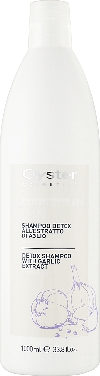 Reinigungsshampoo mit Knoblauchextrakt - Oyster Cosmetics Sublime Fruit Shampoo Detox — Bild N1
