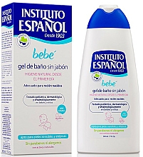 Seifenfreies Duschgel für Neugeborene - Instituto Espanol Bebe Bath Gel Without Soap Newly Born Sensitive Skin — Bild N1