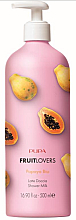 Körpermilch mit Papaya - Pupa Friut Lovers Papaya Shower Milk (Pumpe)  — Bild N1