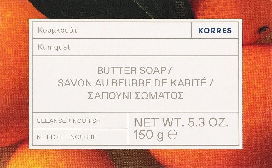 Seife - Korres Kumquat Butter Soap — Bild N1