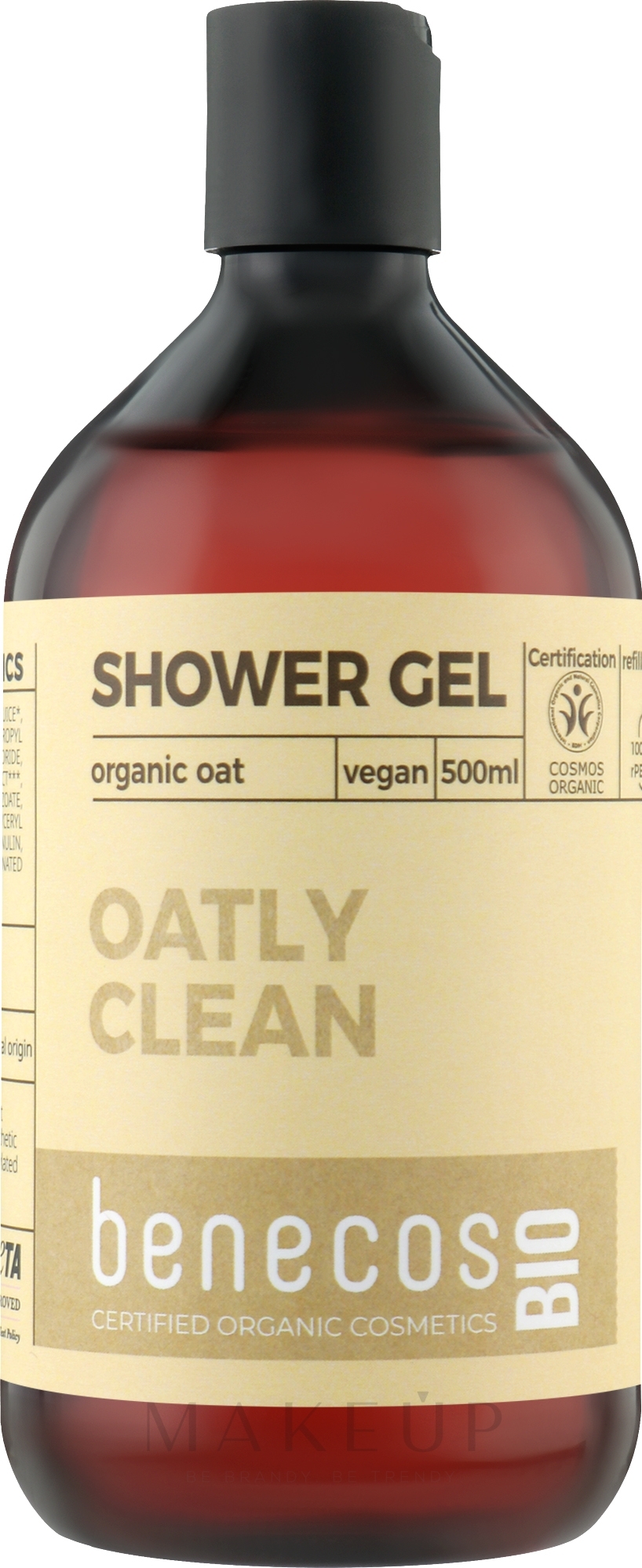 Duschgel - Benecos Shower Gel Organic Oats — Bild 500 ml