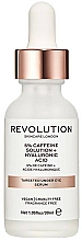 Düfte, Parfümerie und Kosmetik Straffendes Pflegeserum für die Augenpartie mit Koffein & Hyaluronsäure - Revolution Skincare 5% Caffeine Solution + Hyaluronic Acid