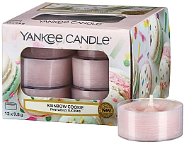 Düfte, Parfümerie und Kosmetik Teekerze - Yankee Candle Tea Light Rainbow Cookie