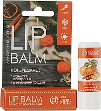 Pflegender und schützender Lippenbalsam mit Mandarine und Zimt - Colour Intense Mandarin and Cinnamon Lip Balm — Bild N2