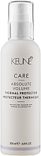 Düfte, Parfümerie und Kosmetik Wärmeschutz für das Haar Absolutes Volumen - Keune Care Absolute Volume Thermal Protector Spray