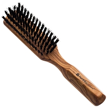 Düfte, Parfümerie und Kosmetik Glättende Haarbürste aus Olivenholz - Hydrea London Olive Wood Smoothing Hair Brush