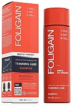 Düfte, Parfümerie und Kosmetik Anti-Haarausfall-Shampoo für Männer - Foligain Men's Triple Action Shampoo For Thinning Hair