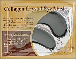 Düfte, Parfümerie und Kosmetik Anti-Aging-Hydrogel-Augenpflaster mit Kollagen und schwarzem Perlenextrakt - Veronni Collagen Crystal Eye Mask