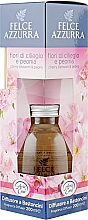 Düfte, Parfümerie und Kosmetik Aroma-Diffusor mit Duftholzstäbchen Kirschblüten und Pfingstrose - Felce Azzurra Cherry Blossoms
