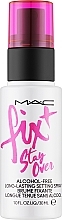 Düfte, Parfümerie und Kosmetik Make-up-Fixierspray - MAC Fix + Stay Over Setting Spray Alcohol-Free (Mini) 