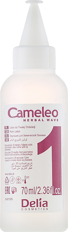 Dauerwell-Lotion für alle Haartypen - Delia Cameleo Herbal Wave — Foto N2