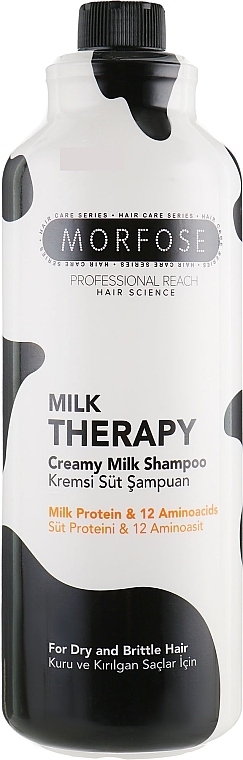 Shampoo mit Milchproteinen - Morfose Milk Therapy Hair Shampoo — Foto N3