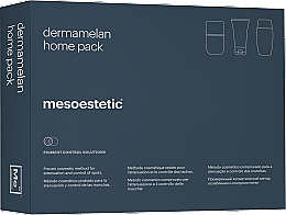 Set - Mesoestetic Dermamelan Home Pack (f/cr/30g + sunscreen/50ml + f/balm/50ml) — Bild N2