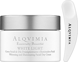 Aufhellende Gesichtscreme für den Tag - Alqvimia Essentually Beautiful White Light — Bild N1