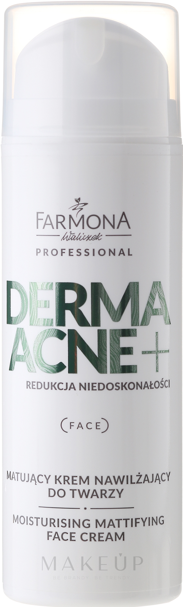 Feuchtigkeitsspendende und mattierende Gesichtscreme mit AHA-Säure - Farmona Professional Dermaacne+ Moisturising Mattifying Face Cream — Foto 150 ml