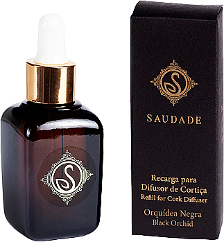 Aromaöl für Zuhause Schwarze Orchidee - Essencias De Portugal Saudade Refill For Cork Diffuser Black Orchid (Refill)  — Bild N1