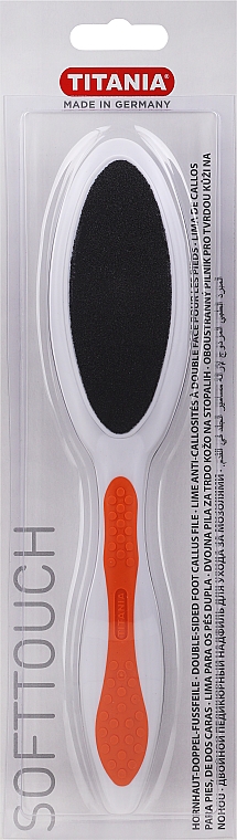 Fußfeile orange - Titania  — Bild N2