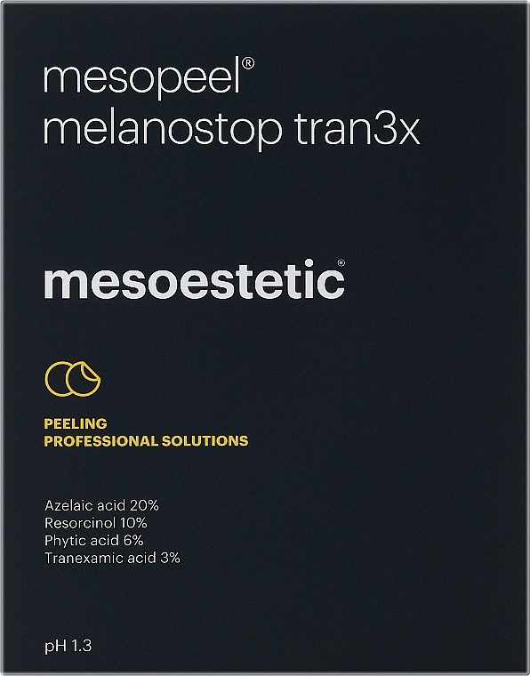 Kombiniertes Peeling Melanostop - Mesoestetic Mesopeel Melanostop Tran3x — Bild N1