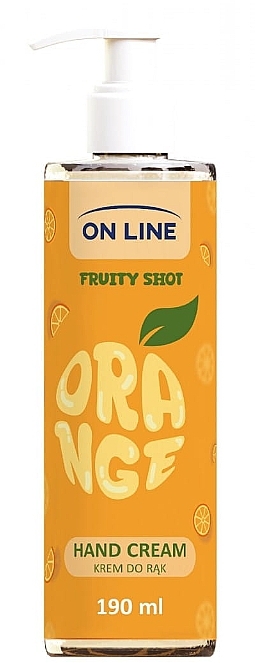 Handcreme Orange - On Line Fruity Shot Hand Cream — Bild N1