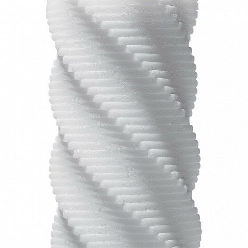 3D Masturbator mit spiralförmigen Rillen weiss - Tenga 3D Spiral — Bild N2