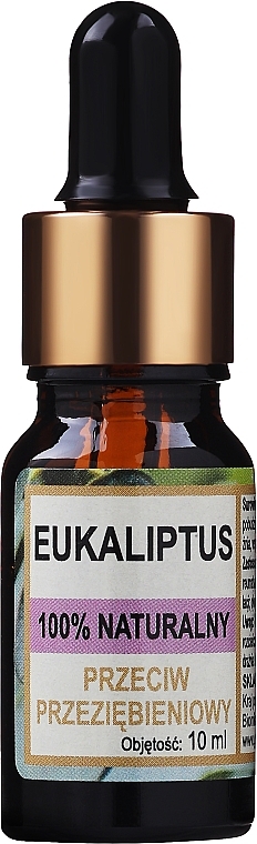 Naturöl Eukalyptus - Biomika Eukaliptus Oil (mit Pipette)  — Bild N1