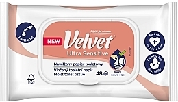 Feuchtes Toilettenpapier für empfindliche Haut  - Velvet Moist Toilet Tissue Ultra Sensitive — Bild N1