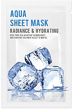 Düfte, Parfümerie und Kosmetik Feuchtigkeitsspendende und tonisierende Tuchmaske für das Gesicht mit Hyaluronsäure - Eunyul Purity Aqua Sheet Mask